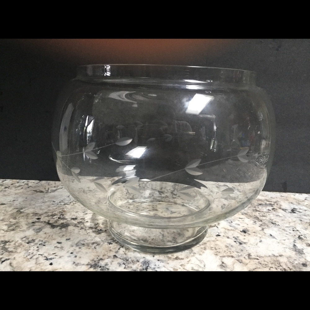 Princess house heritage pattern vase